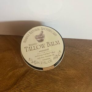 Simply natural apothecary tallow balm never been open.